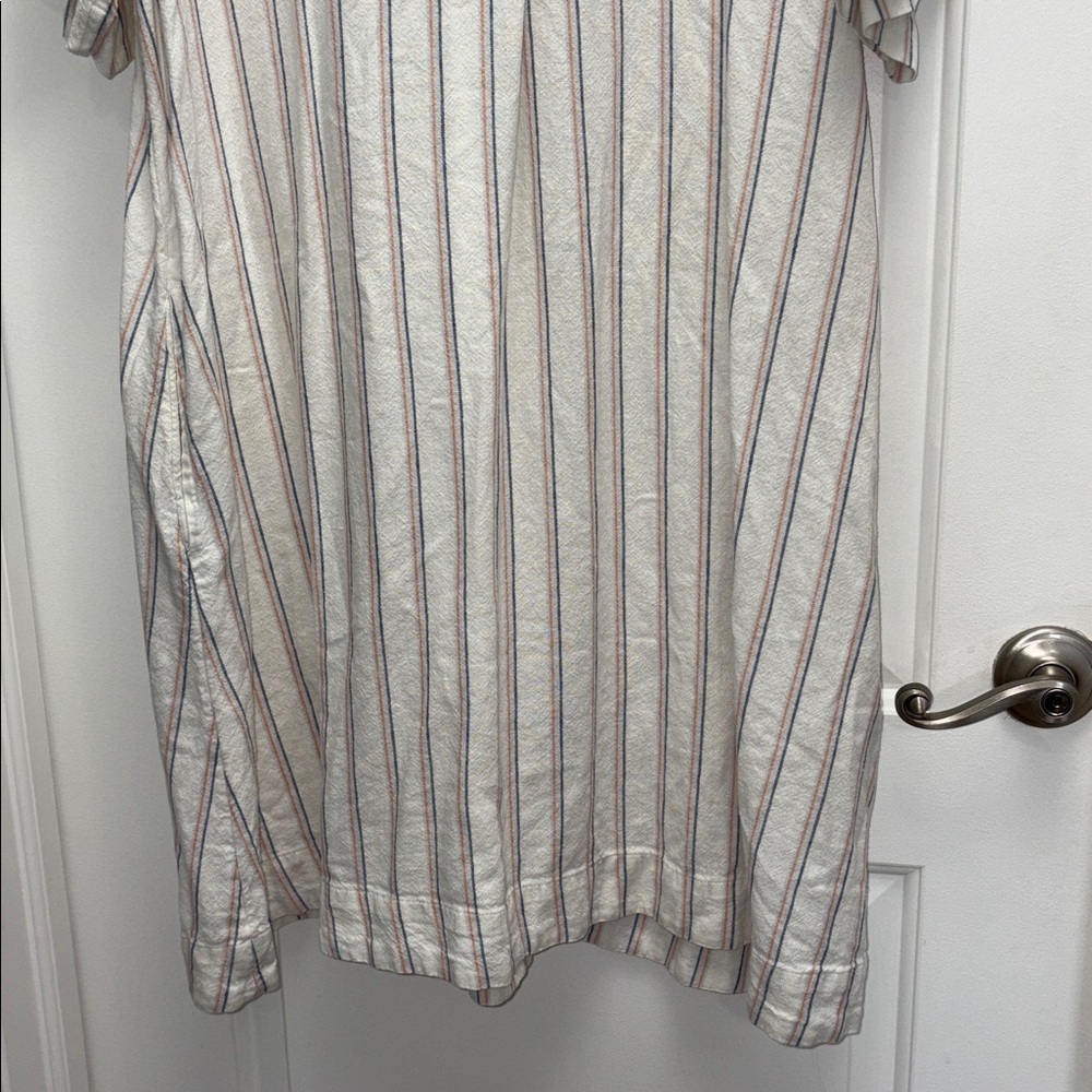 Nordstrom Rack Oversized Shirt Dress Size XL Linen Blend - Picture 4 of 9